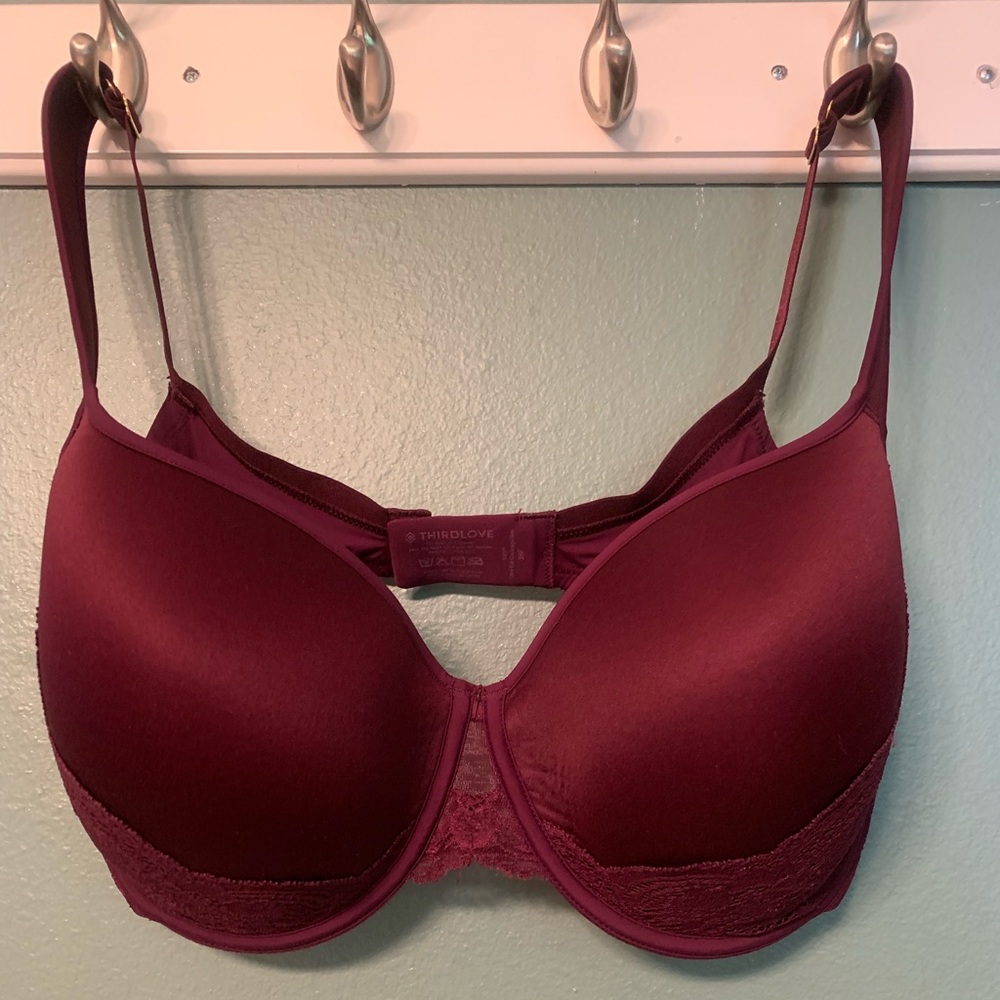2 Third love 36F full coverage bras
